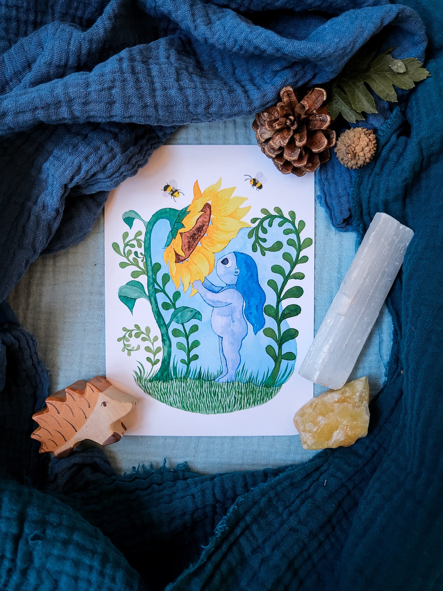 Månebarn og solsikken